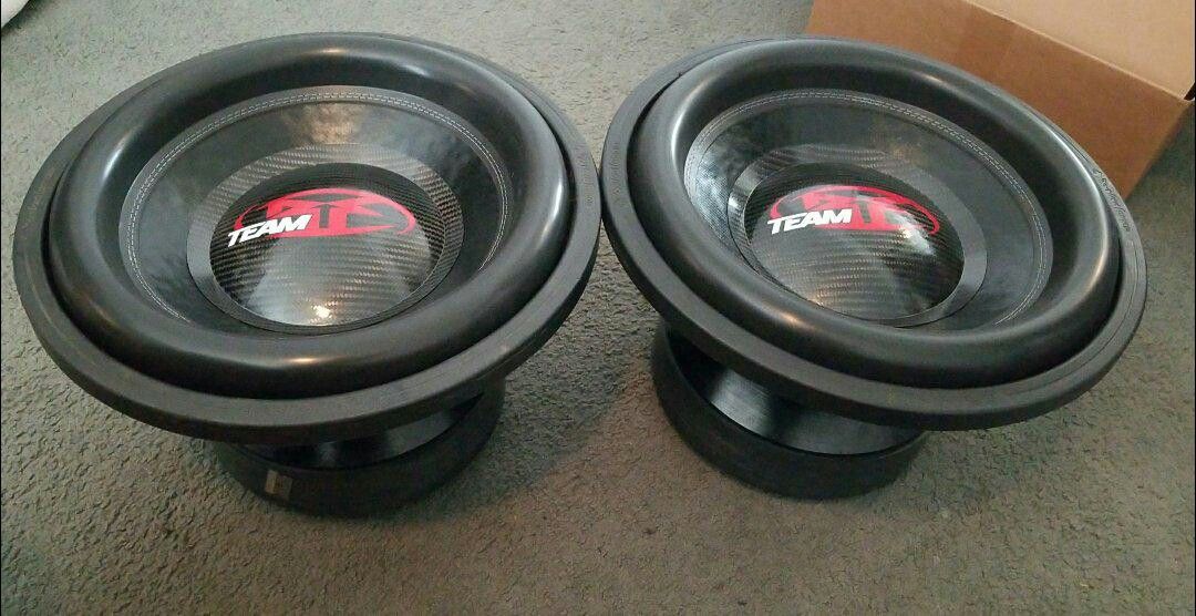 Rockford fosgate Team 15" subs