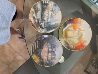 Thomas Kinkades  Collection Plates