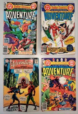 DC Adventure Comics Vintage Set Of 4