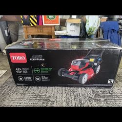 Battery powered lawn mower - Toro 60v Max Flex Force self-propelled