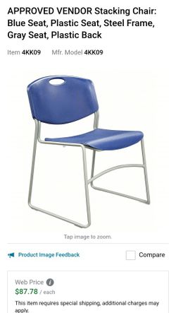 Stacking Chairs . Set Of 4.