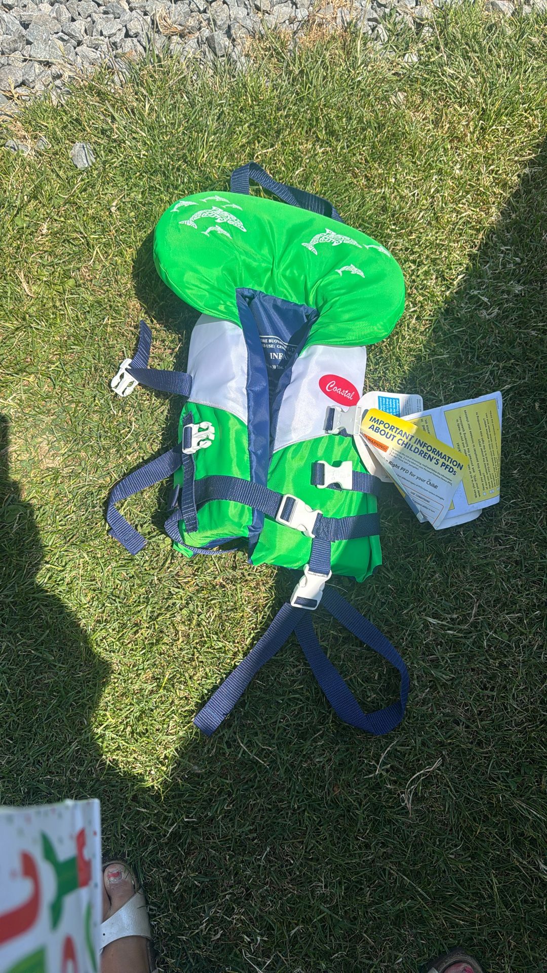 Swimming Coastal Vest For 30lbs Kids Brand New With Tags Attached