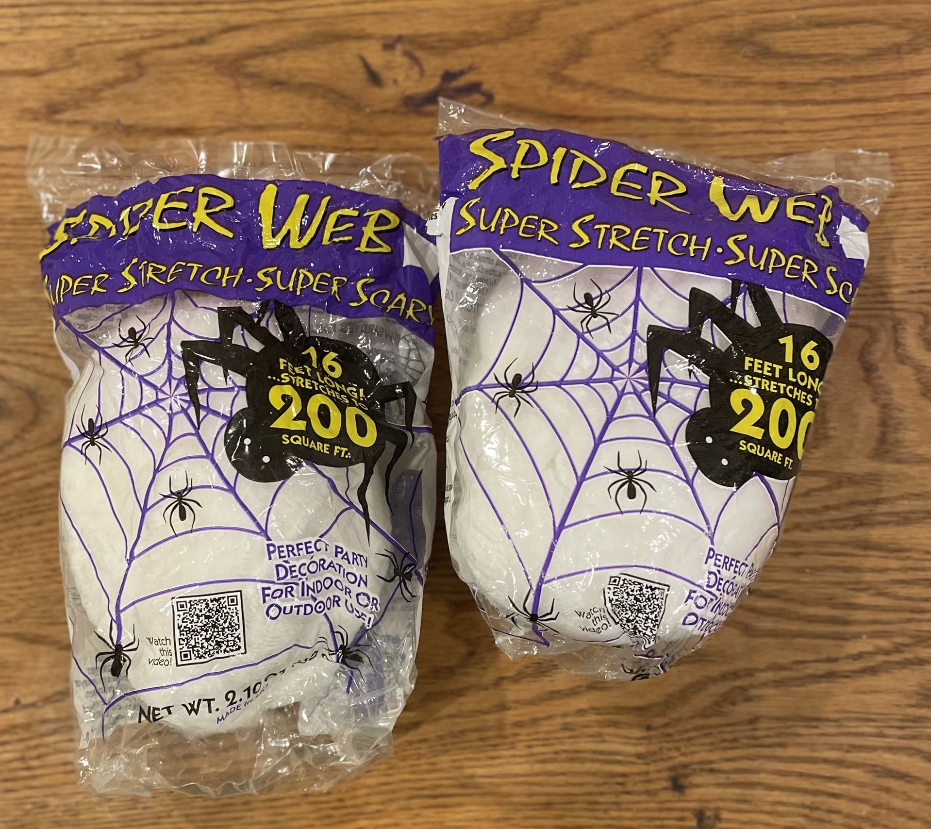 Halloween Spider Webing