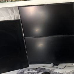 monitors and corsair fans 