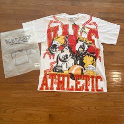 White Valley Vale Bulldog Athletic Shirt