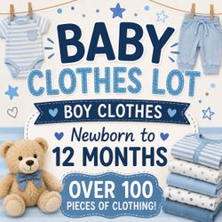 large boy clothes lot Nb-12 mon