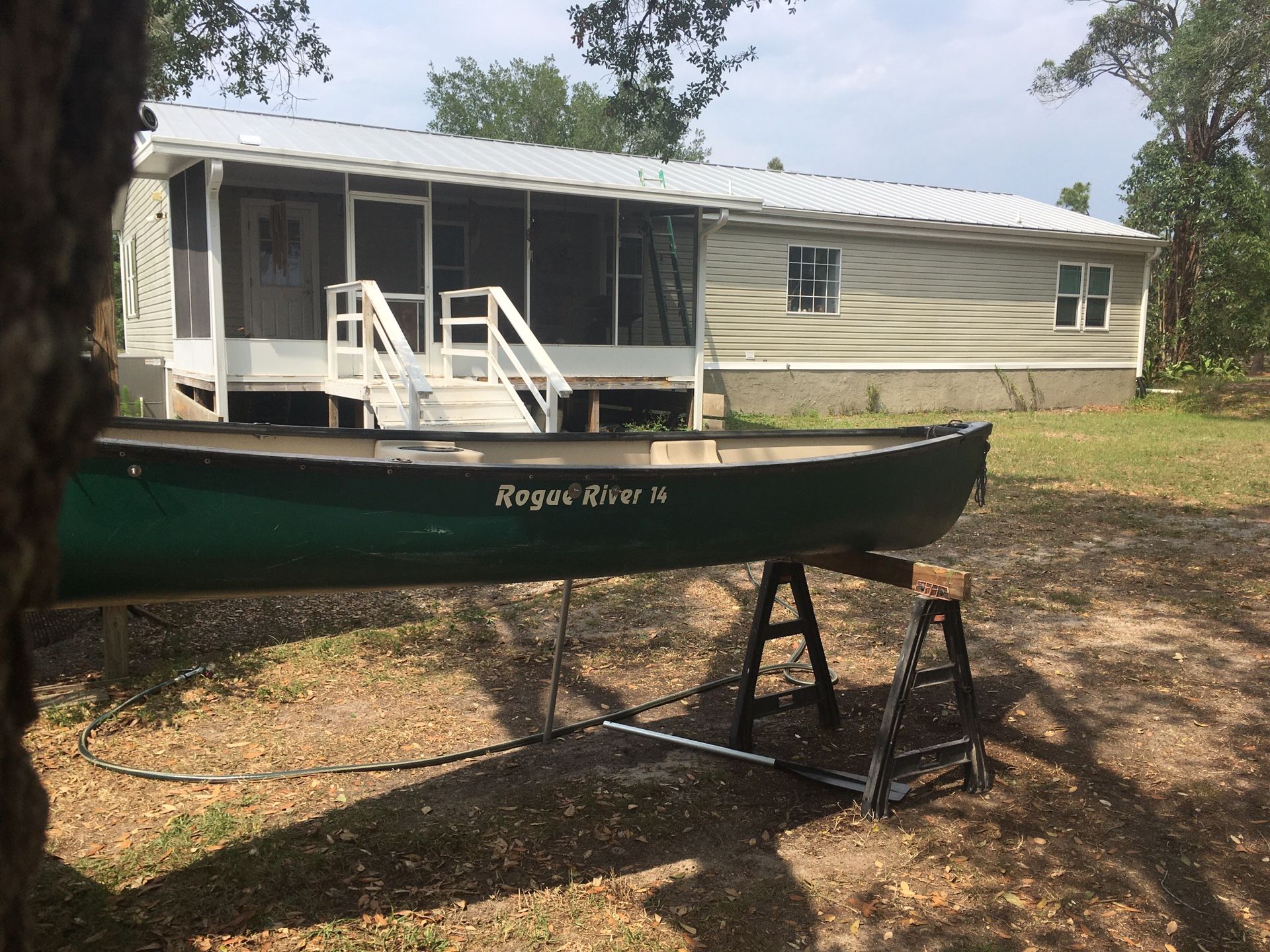 14’ Rogue River canoe for Sale in LaBelle, FL OfferUp