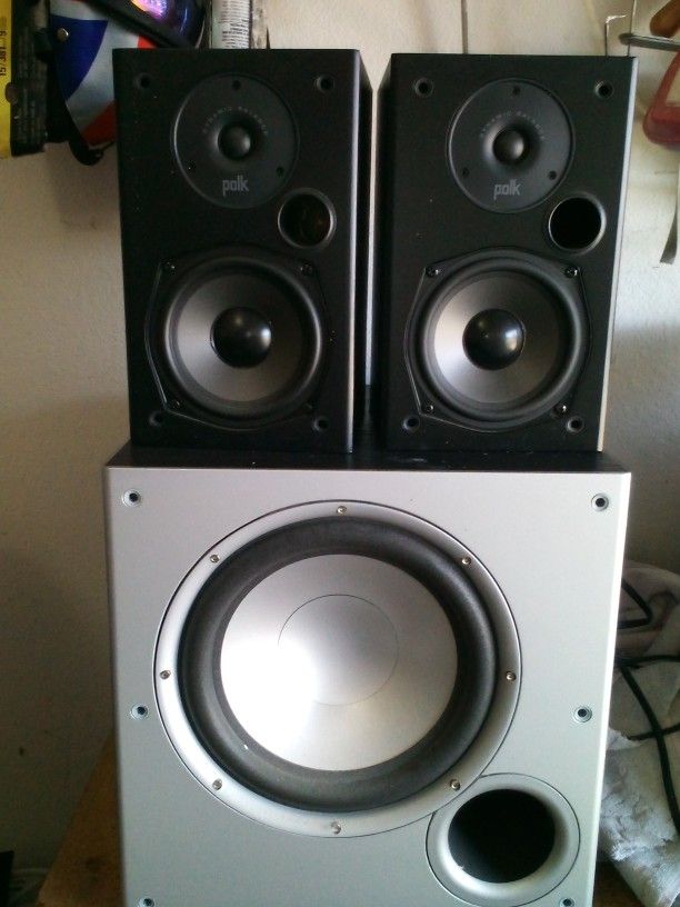 Polk Speakers And Sub