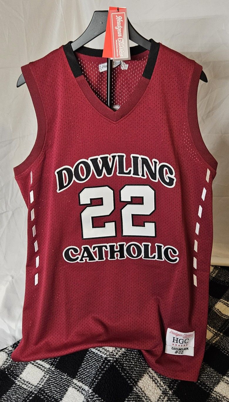 Caitlin Clark Dowling Catholic High School Jersey Size XXL by Headgear Classics
