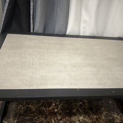 Metal And Marble Table 