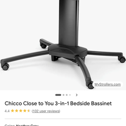 Chicco bedside bassinet