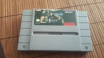 Batman Returns SNES Super Nintendo -$12