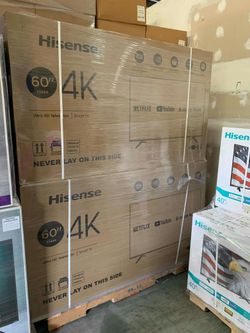 HISENSE 60 INCHES 4K SMAR..T UHD HDR ROKU..