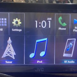 Jvc double din touchscreen car dvd/cd with Bluetooth READ AD!!!!