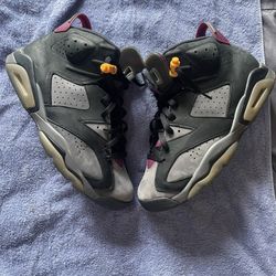 Bordeaux Jordan 6’s 