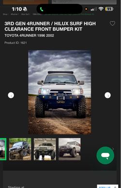 DIY Coastal Off-road Clearance Bumper 3rd Gen 4Runner