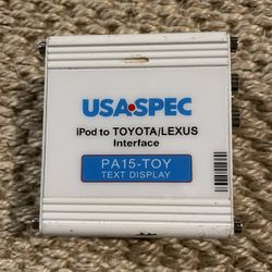 USA Spec PA15-Toy Car Audio interface for iPhone 