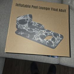 2 ADULT INFLATABLE POOL LOUNGER 