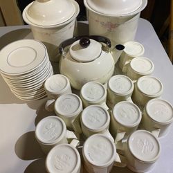 Coffee Cups Plates Pots