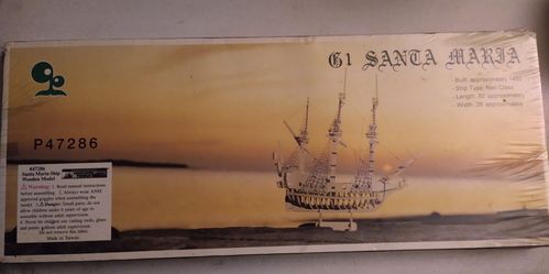 1970s Lee Valley G1 Santa Maria Wooden Moder Ship