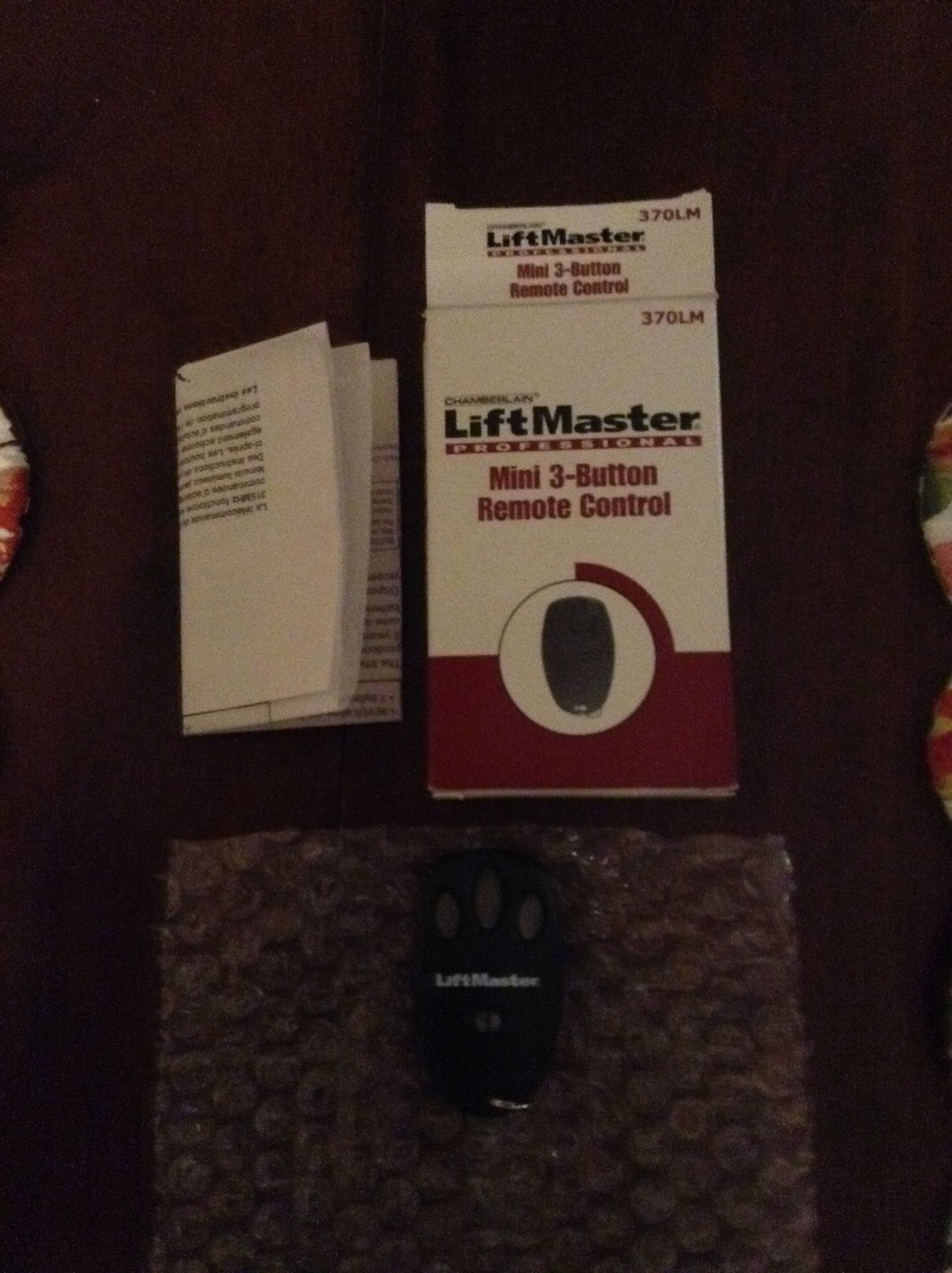 Chamberlain Lift Master Remote