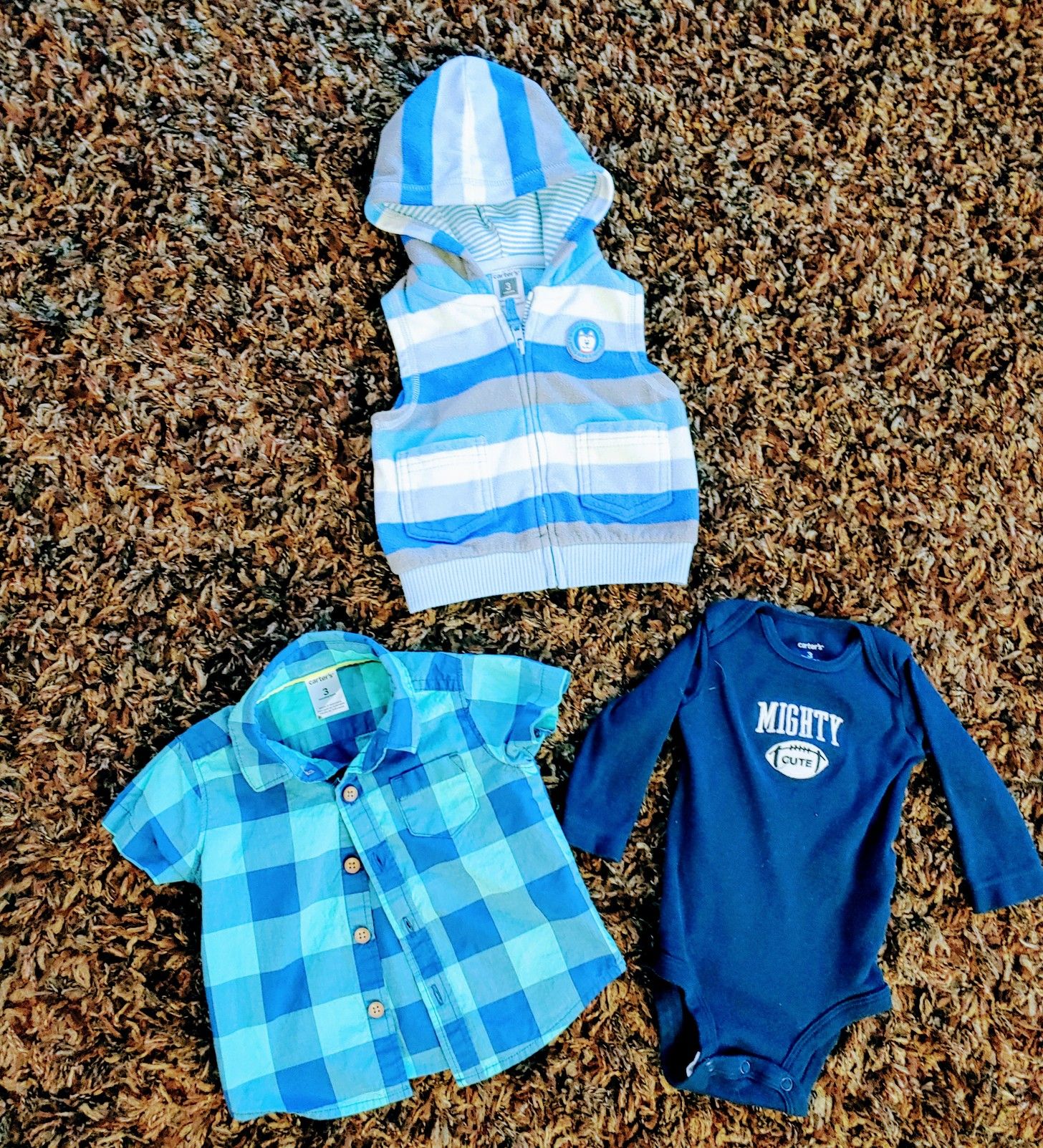Cute bundle of baby boy clothes!