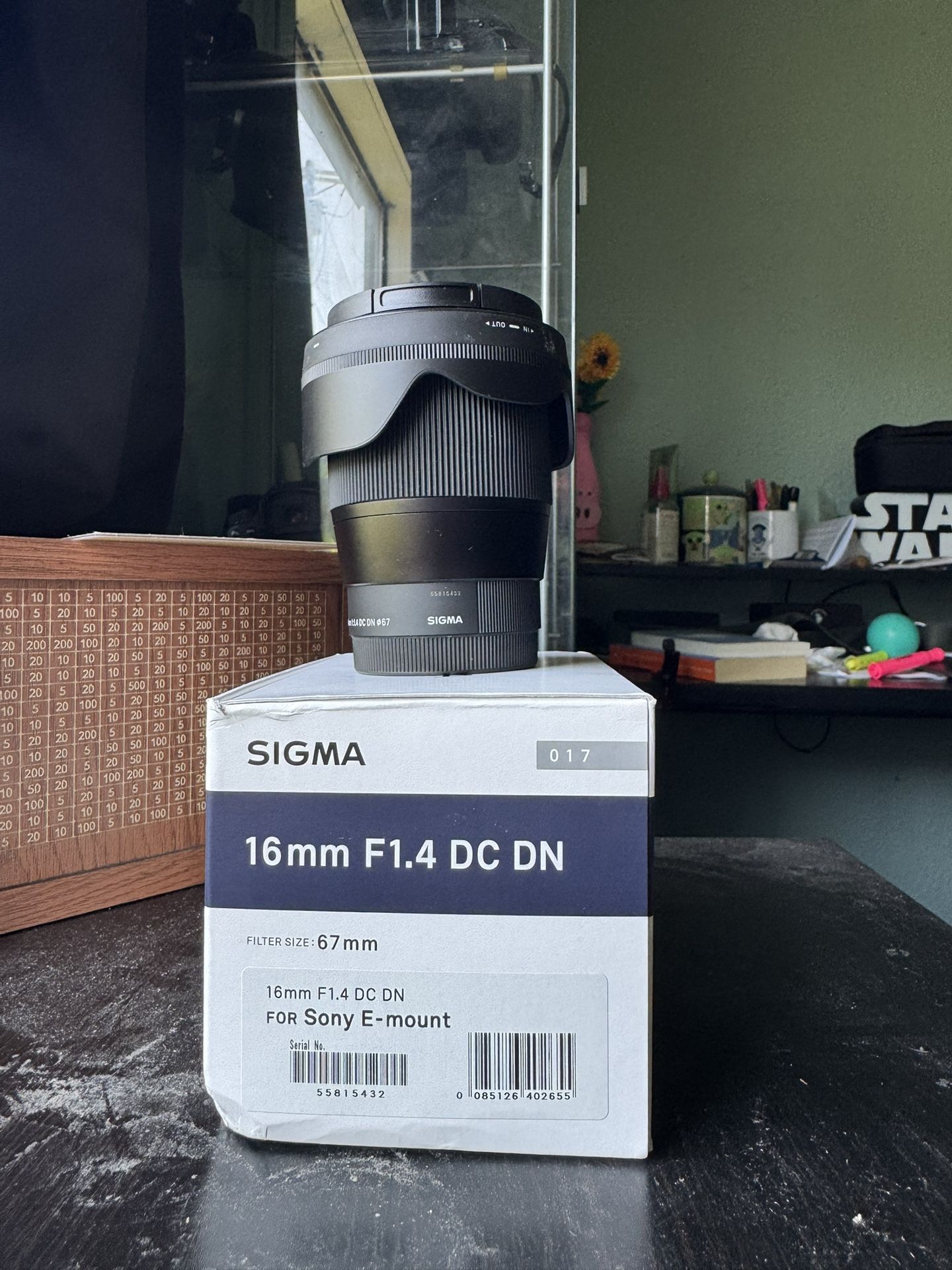 Sony Lens 16 mm1.4