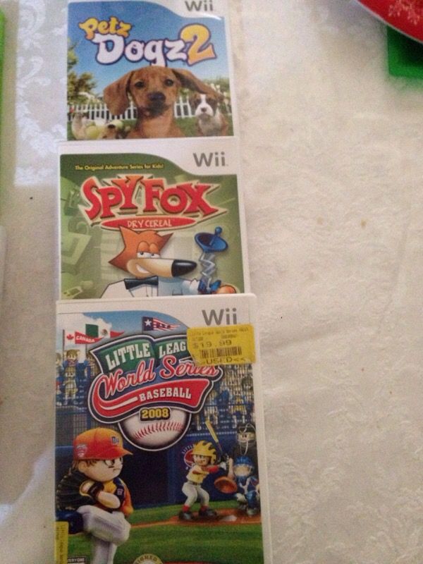 WII games