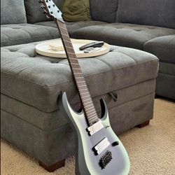 Ibanez RGD71ALMS Axion Label Multi-Scale 7-String Electric Guitar Black Aurora Burst