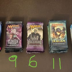 Sealed Booster Pack Lot Magic the Gathering - 40 packs MtG Kaladesh Kamigawa Ixalan Eldritch Moon