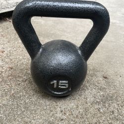 15 Pound Kettle Bells 