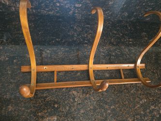 Wood Wall Coat Rack Shelf