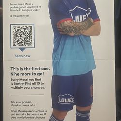 Messi Cutout 
