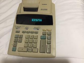 SMALL VTG CasioDesktop Electric Adding Machine Calculator