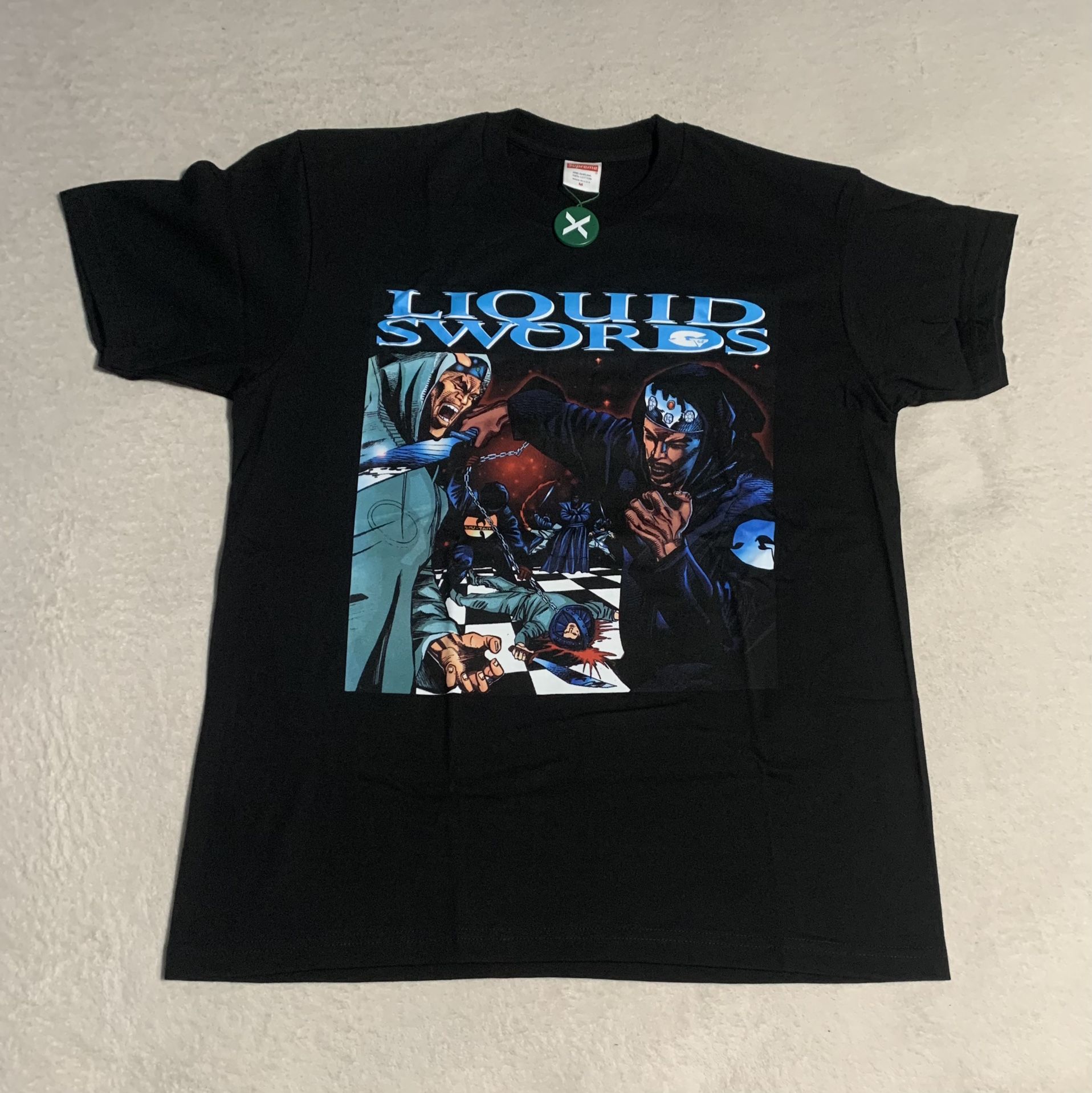 Supreme Liquid Swords Tee Black Size Medium