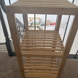 Bamboo Stand Shelf 