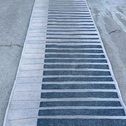 2 Ruggable Runner Rugs w/ Pads – Washable – 2.5’ x 9’10”