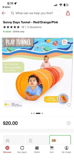 Play tunnel