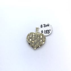 New Gold Heart Pendant 