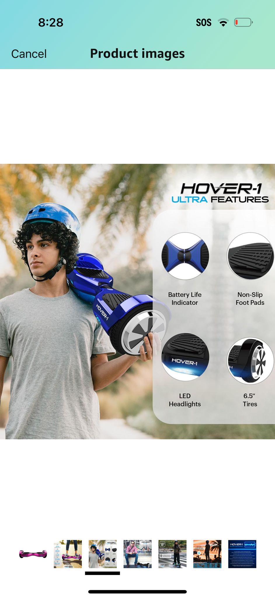 The MotoTec Self Balancing Electric Scooter aka Hoverboard is a stand-up personal transporter without handlebars, all you have to do is simply step on