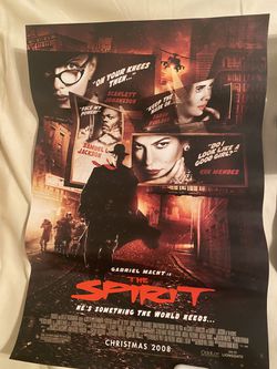 The Spirit movie promo posters - Set of 5