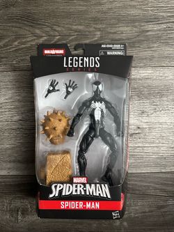 Marvel Legends Symbiote Black Spider-Man Figure Sandman Wave