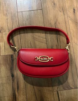 Coach Red Shoulder/Crossbody Bag