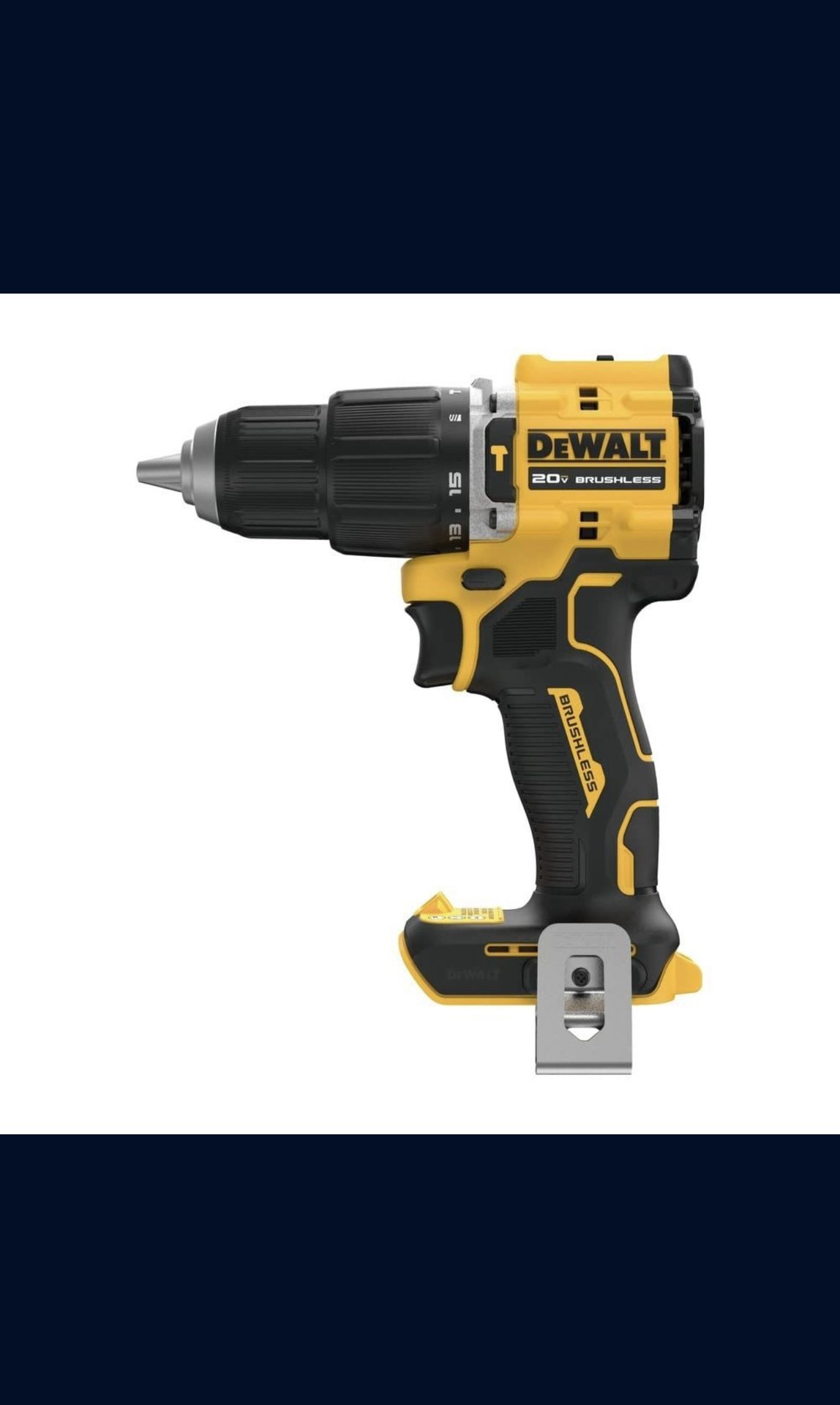 DEWALT Hammer Dril DCD799B 20V ATOMIC Brushless Lithium-Ion 1/2” Cordless (Brand New, Tool Only)