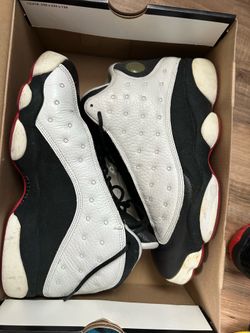 Jordan 13 White/Black/Red  “He Got Game “