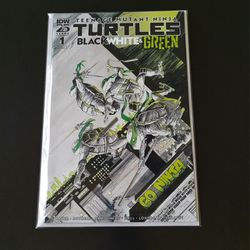 Teenage Mutant Ninja Turtles: Black, White & Green #1