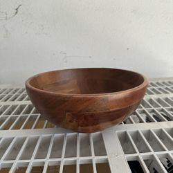 Wood bowl
