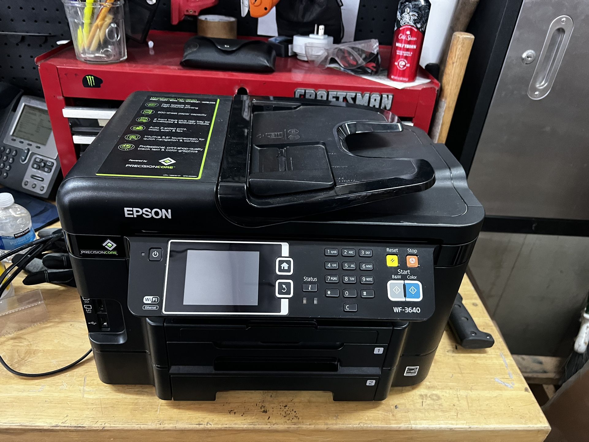 Epson Office Printer Scanner Fax