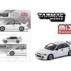 Tarmac Works 1:64 Mitsubishi Lancer RS Evolution III – White