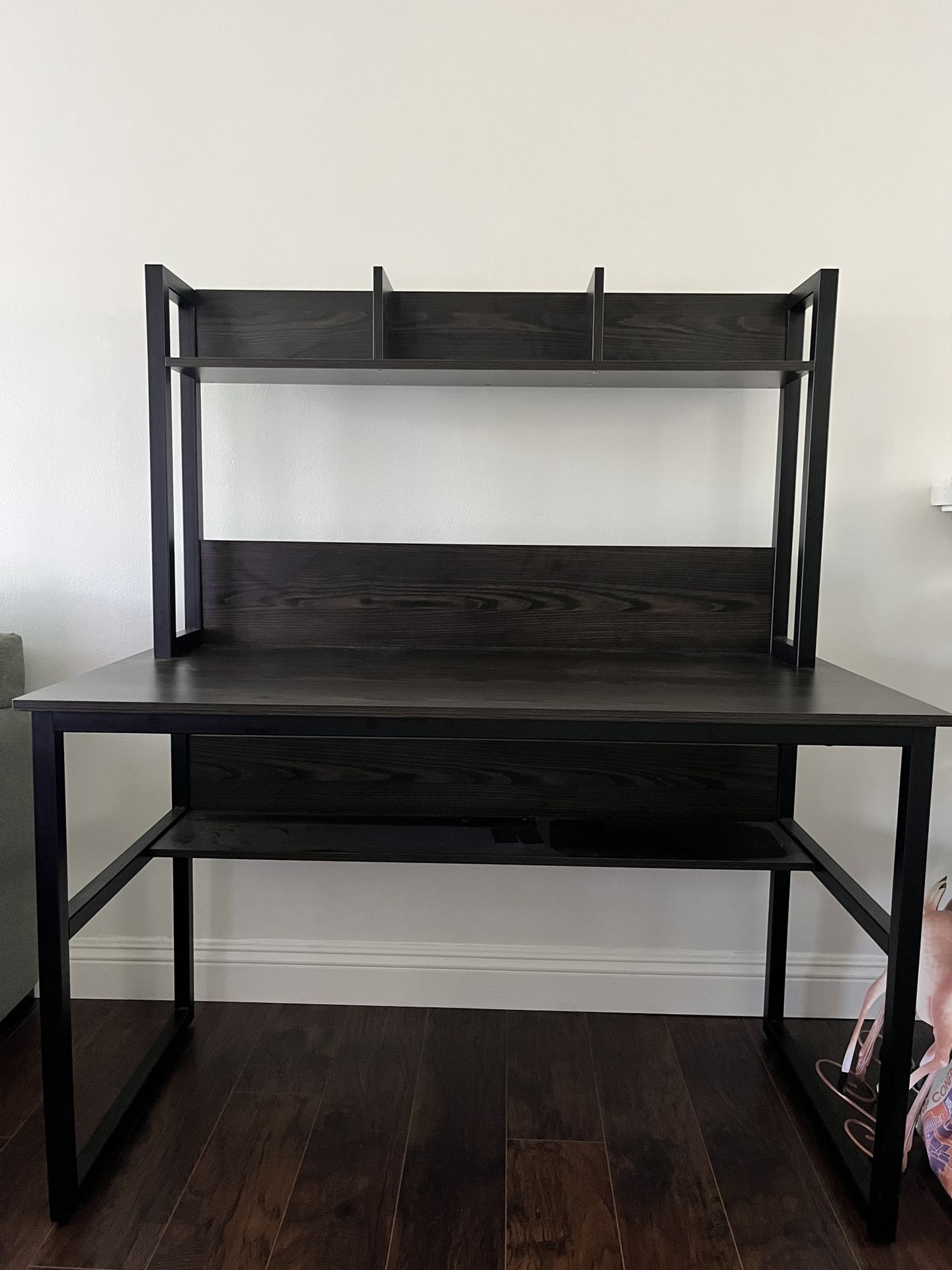 Two Tier Desk - Espresso/Dark Walnut
